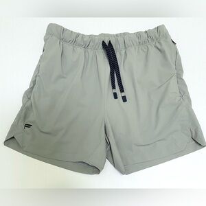 Fabletics The One Short 5” Men's Shadow Gray Lined Athletic Shorts S